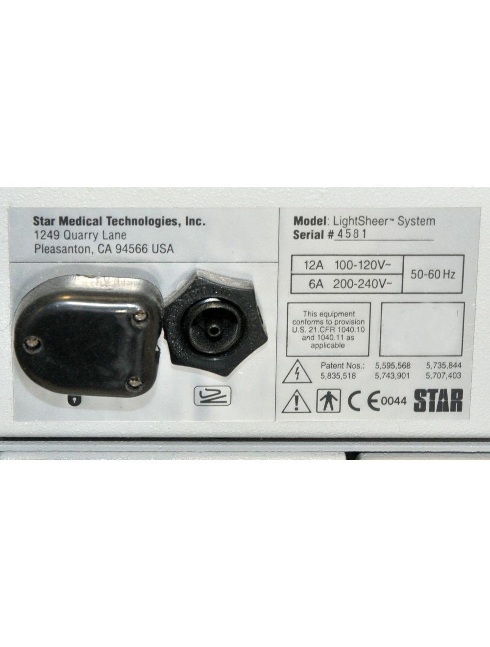 Coherent Lumenis LightSheer SP Diode Laser Handpiece Hair Reduction Light Sheer