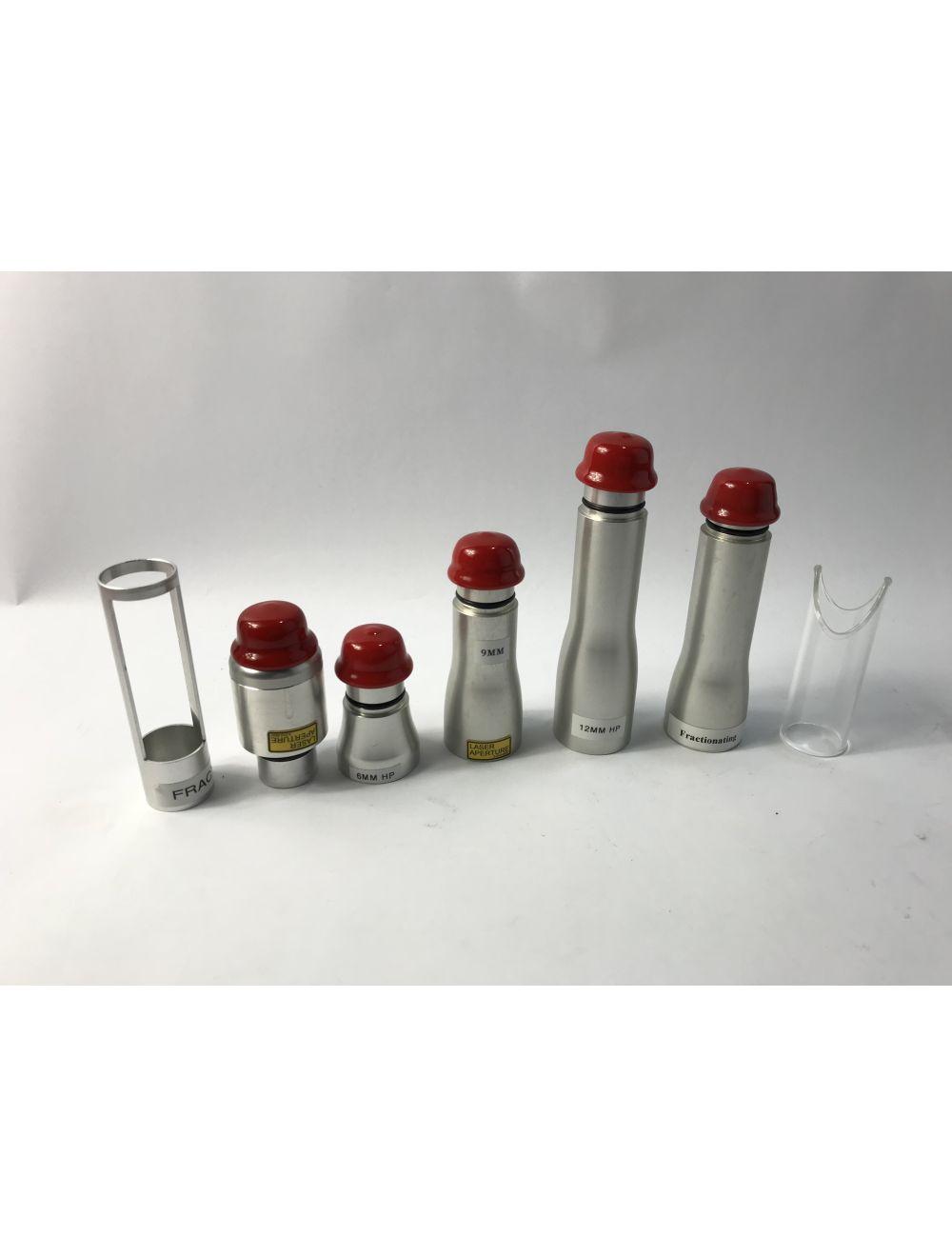 Zarin PiQo4 532/1064 6-12mm Homogenized &amp; Fractional Tattoo Laser Handpiece Set