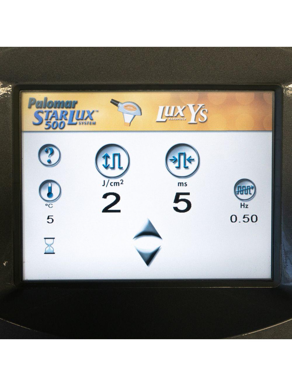 2007 Cynosure StarLux 500 Laser System LuxYs Handpiece Palomar Lux Ys Hand Piece