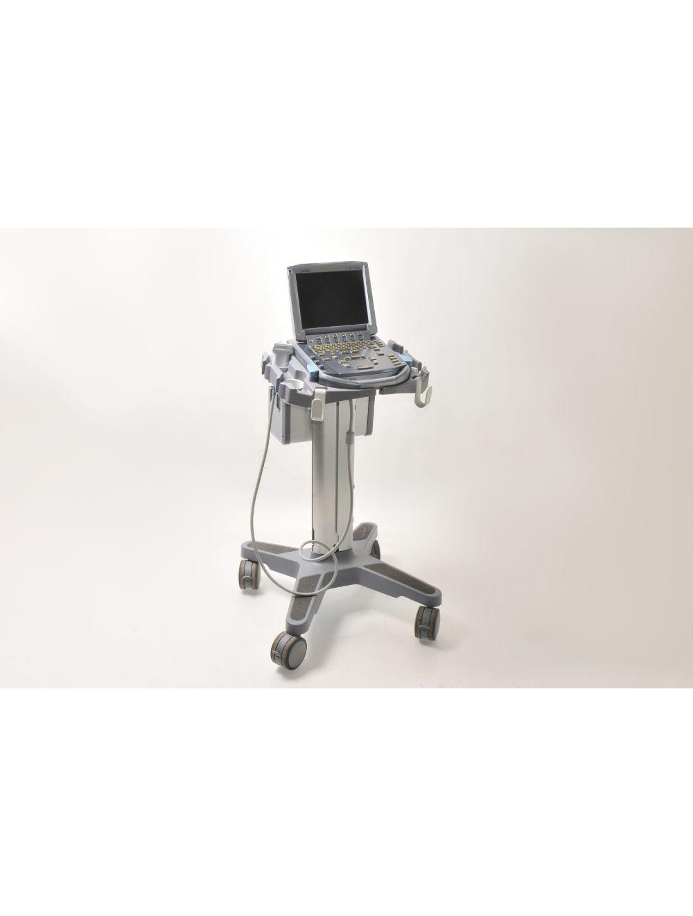 2011 SonoSite M-Turbo Portable Ultrasound Cart HFL38X Transducer Imaging System