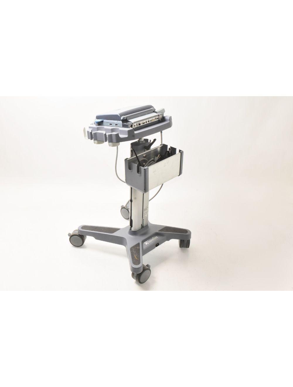 2011 SonoSite M-Turbo Portable Ultrasound Cart HFL38X Transducer Imaging System