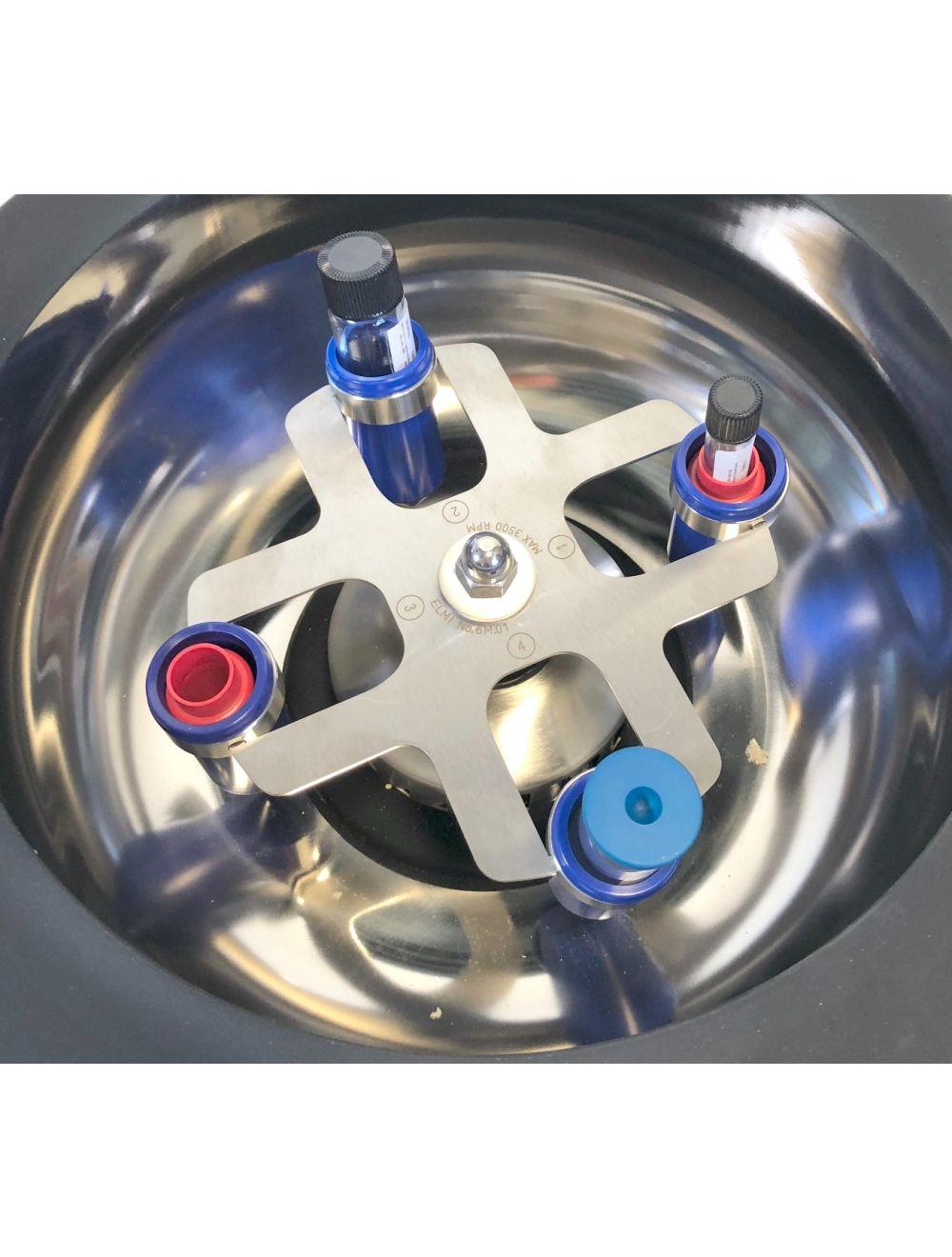 Elmi CM-7S Benchtop Swing Out Centrifuge w/ Rotor 6M.01 &amp; 4 x 50ml Test Tubes