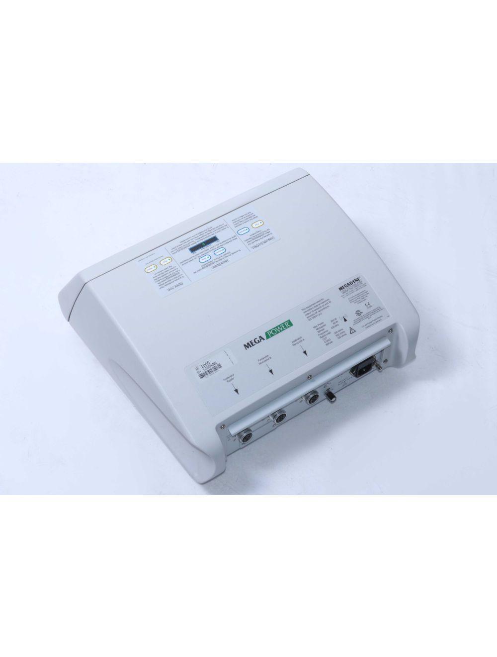 Megadyne Mega Power 1000 Electrosurgical Generator ESU Cut Coag 1 Pedal ONLY