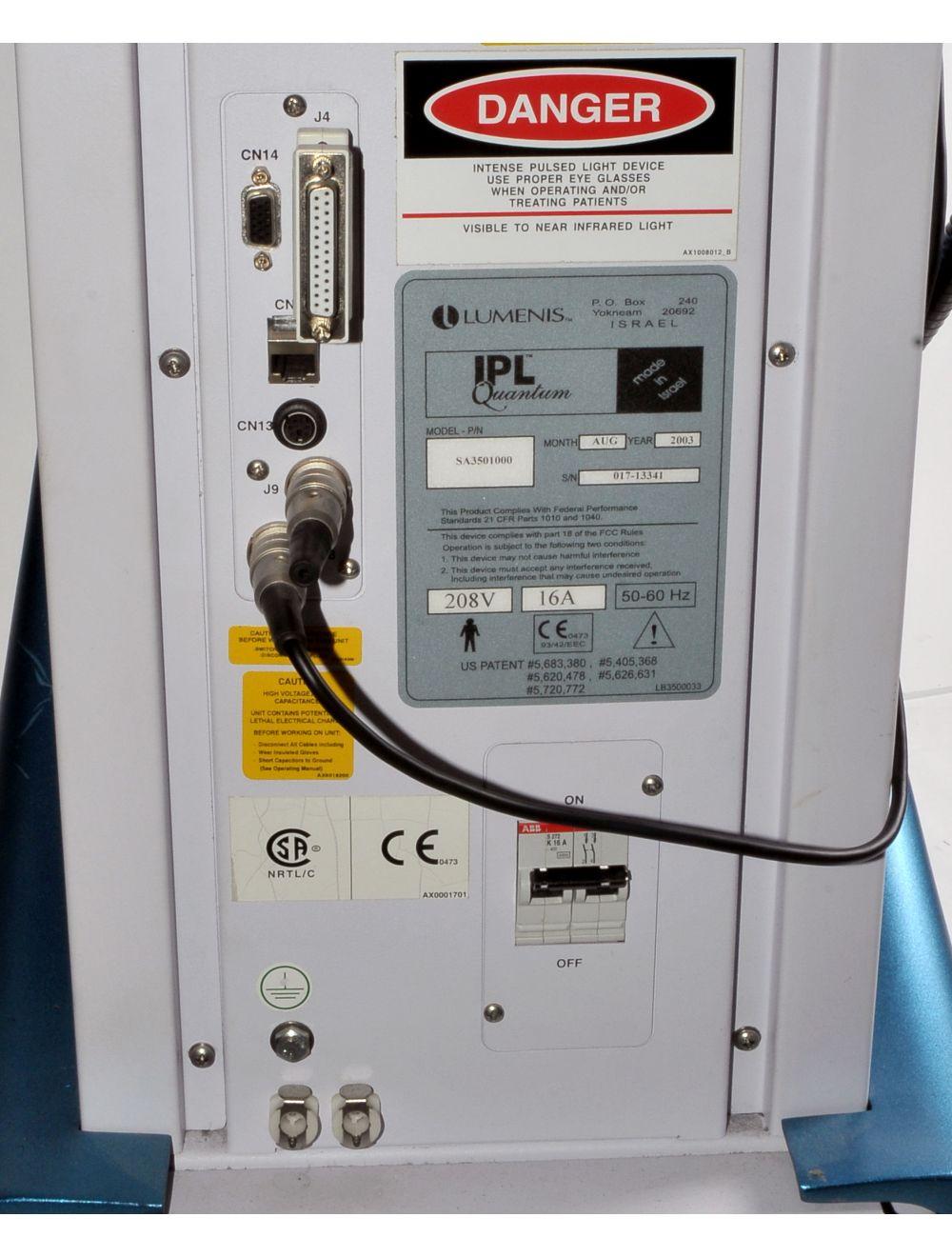 Lumenis Laser IPL Quantum Skin Rejuvenation SR w/ 1 Handpiece SR 560