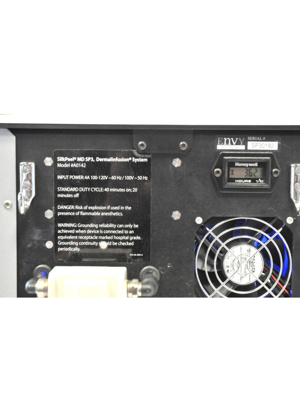 Envy Medical SilkPeel 3 MD SP3 Dermalinfusion Silk Peel w/ Face HP Kit Tips 362 Hrs