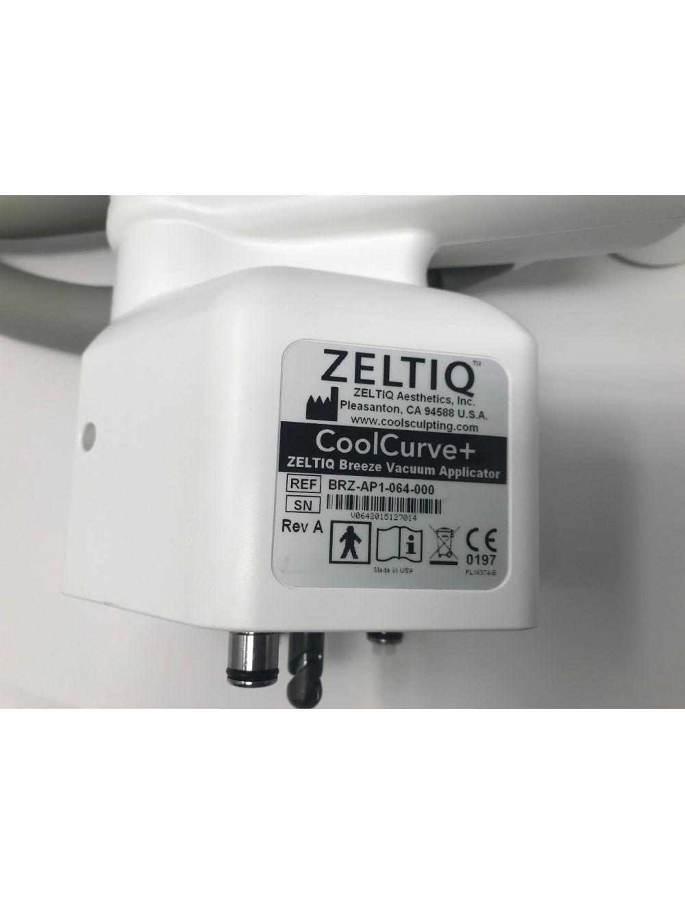 Zeltiq Cool Sculpting Cool Curve Plus + Breeze Vacuum Applicator BRZ-AP1-064-000
