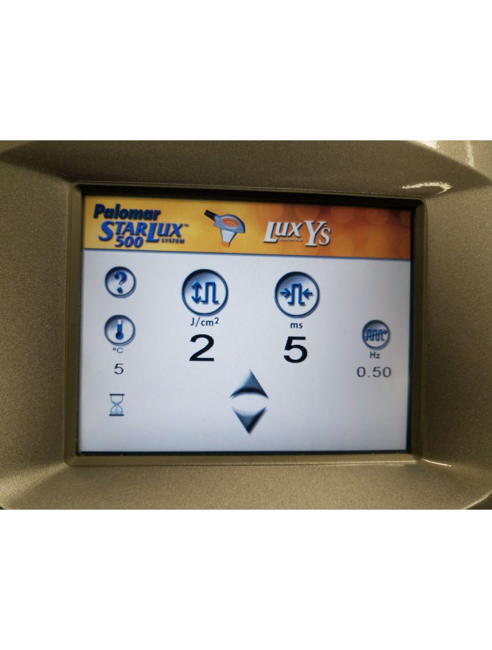 2007 Palomar LUX YS 500 Laser Handpiece Cynosure StarLux LUXYS Hand Piece