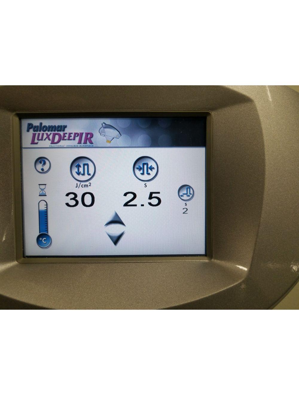 PALOMAR LuxDeepIR LASER Handpiece Lux Deep IR 2010 Fractional Infrared LOW SHOTS