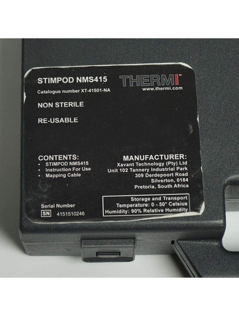 ThermiAesthetics STIMPOD NMS415 XT-41501-NA Precision Nerve Locating Device