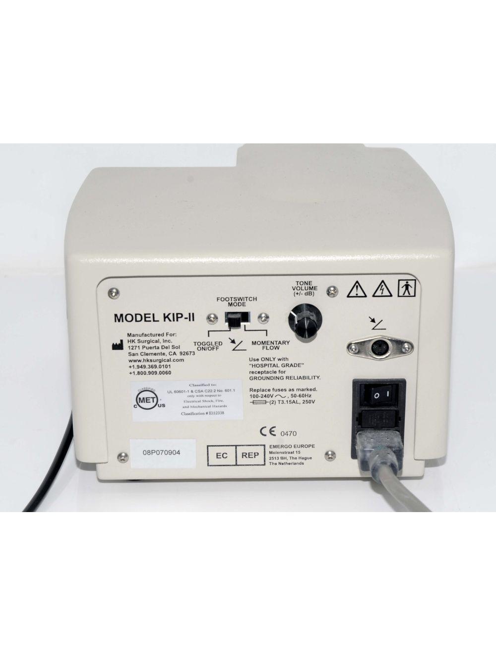 HK Surgical Klein Infiltration Pump II KIP-II System Tumescent Delivery