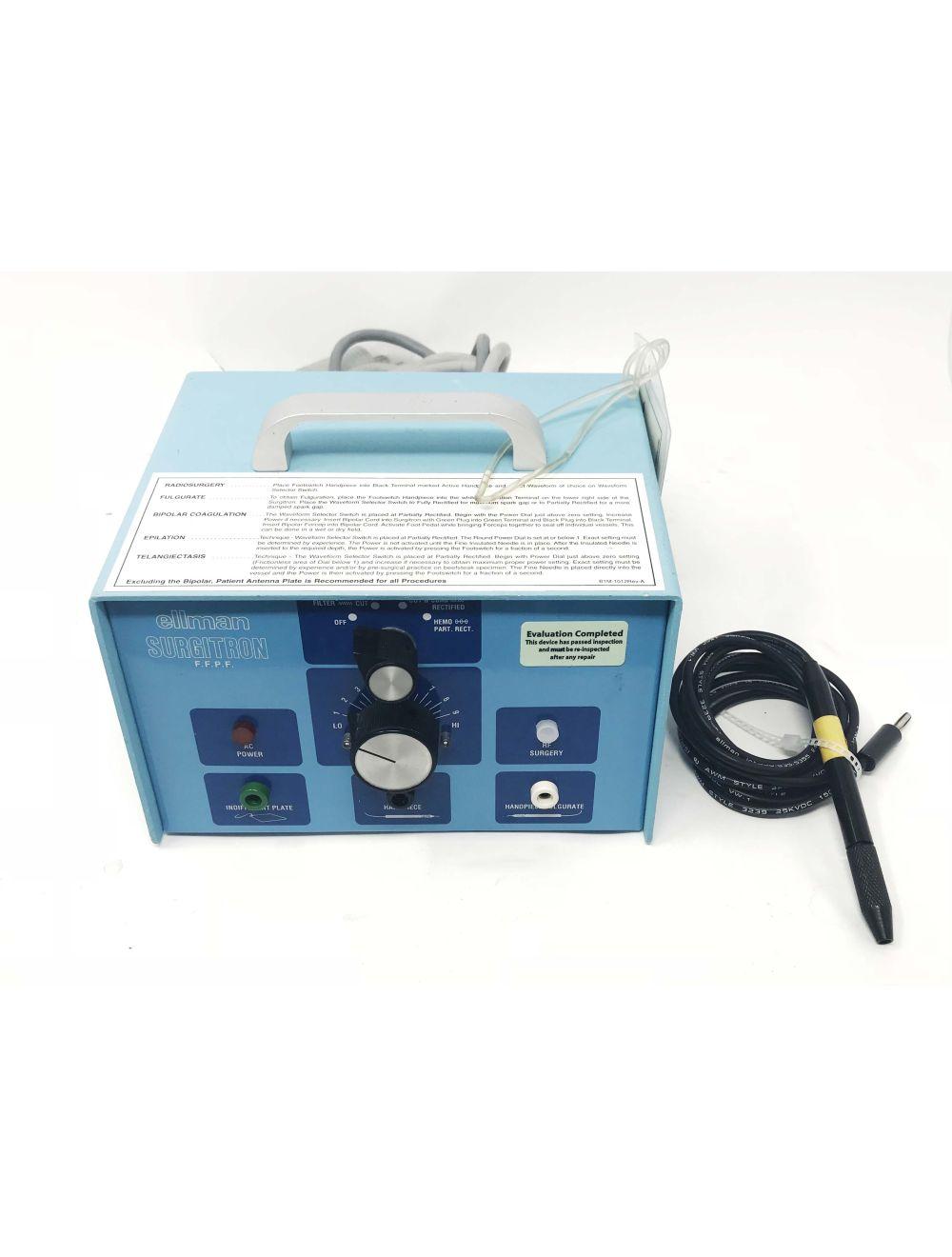 Ellman RF ESU Surgitron FFPF 140W Electrosurgical Generator w/ Metal Handpiece
