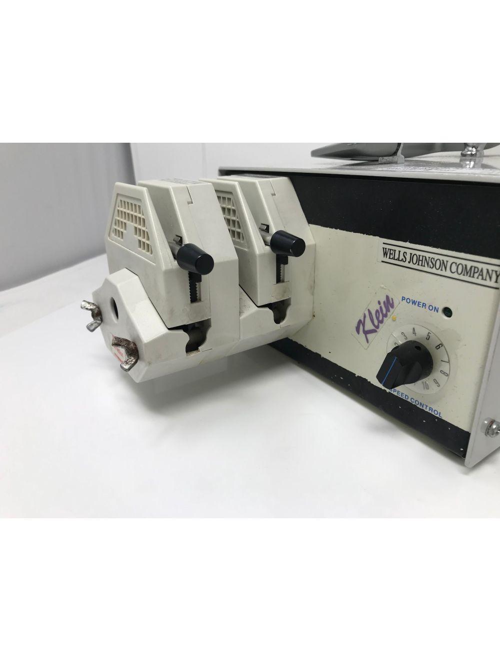 Wells Johnson Klein Peristaltic Anesthesia Infiltration Pump System Dual Head
