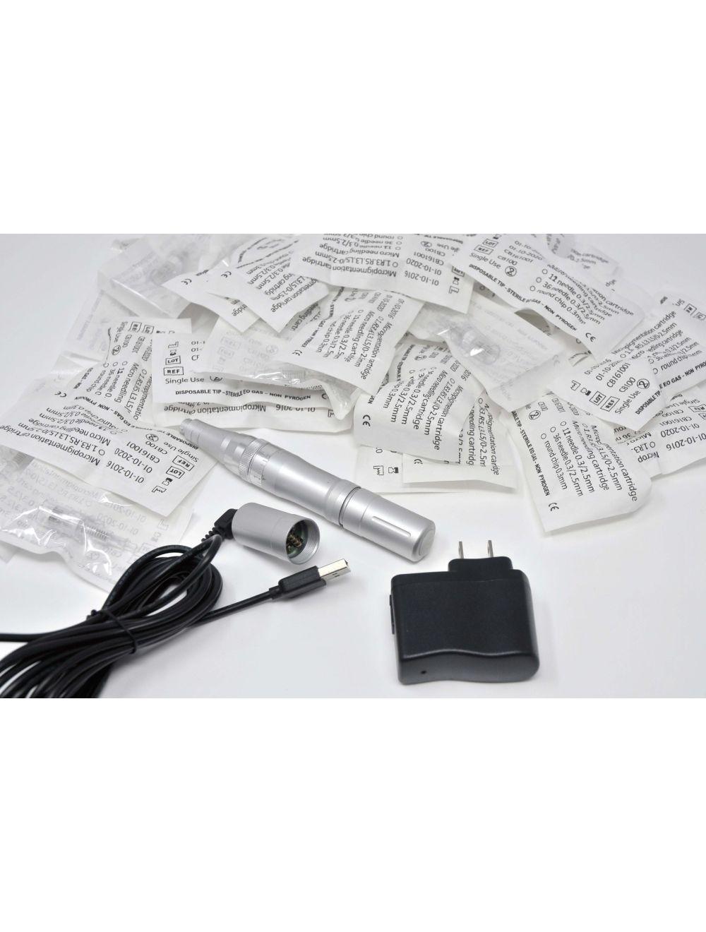 Silver SkinStylus Microtherapy Pen Kit Beautiful Skin Stylus DEMO w 40/Needles