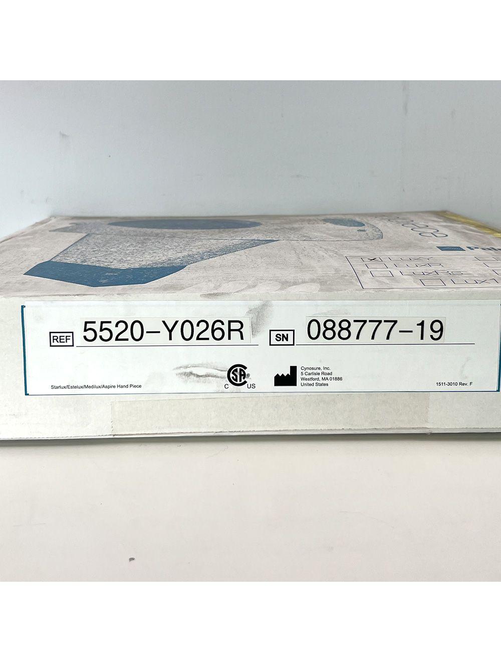 Palomar StarLux LuxY 500 Handpiece Cynosure Factory Refurbished 088777-19 (0 Shots)