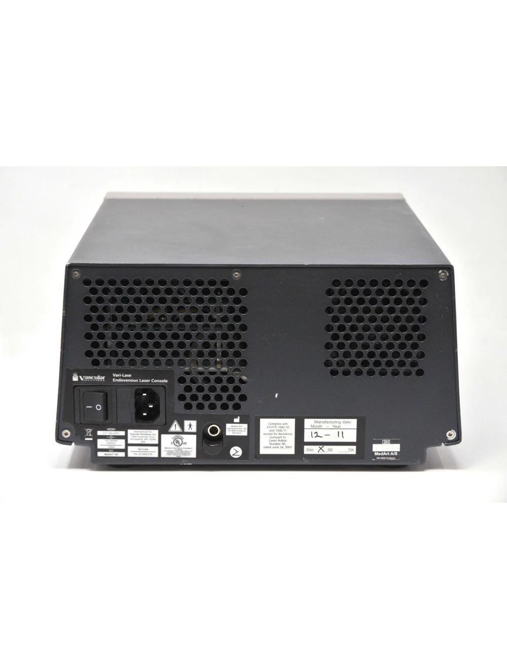 2011 Vascular Solutions Vari Lase Endoveneous 810 nm Laser Console VariLase