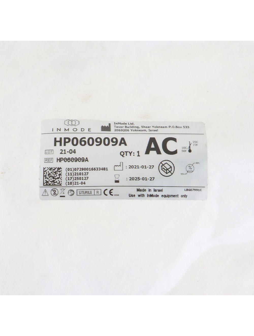 2021 InMode FaceTite Face Neck Dual Sensor Handpiece Applicator HP060909A