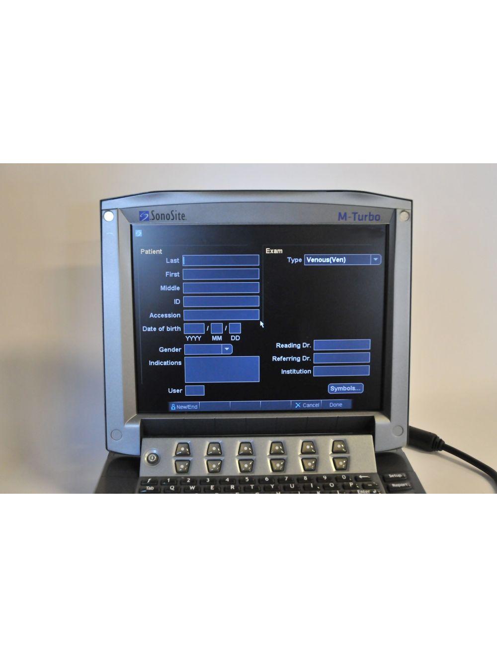 SonoSite M-Turbo Ultrasound System Leg Veins Portable MTurbo Sono Site 2010