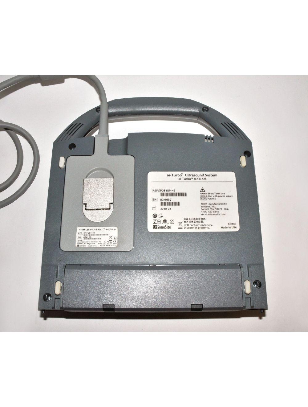 SonoSite M-Turbo Ultrasound System Leg Veins Portable MTurbo Sono Site 2010