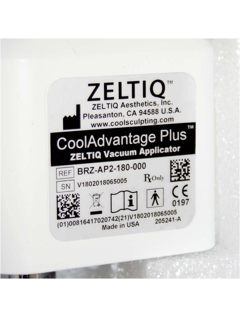 Zeltiq CoolSculpting CoolAdvantage Plus Vacuum Applicator BRZ-AP2-180-000 P