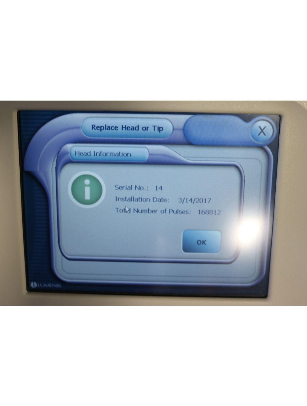 2008 Lumenis Aluma RF Vacuum Skin Laxity Wrinkle Fine Line Tightening