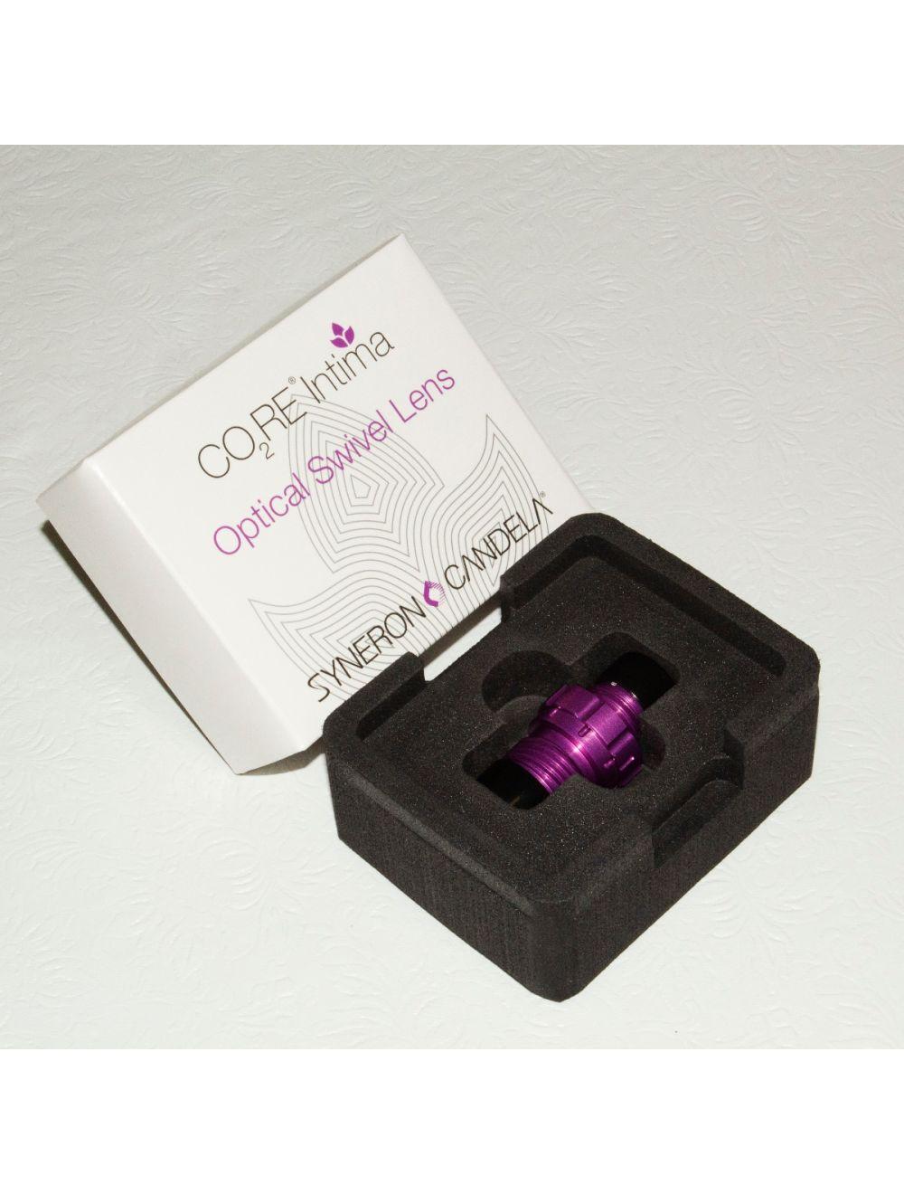 Syneron Candela CO2RE Intima Core Feminine Laser Purple Swivel Lens Optic AS9041