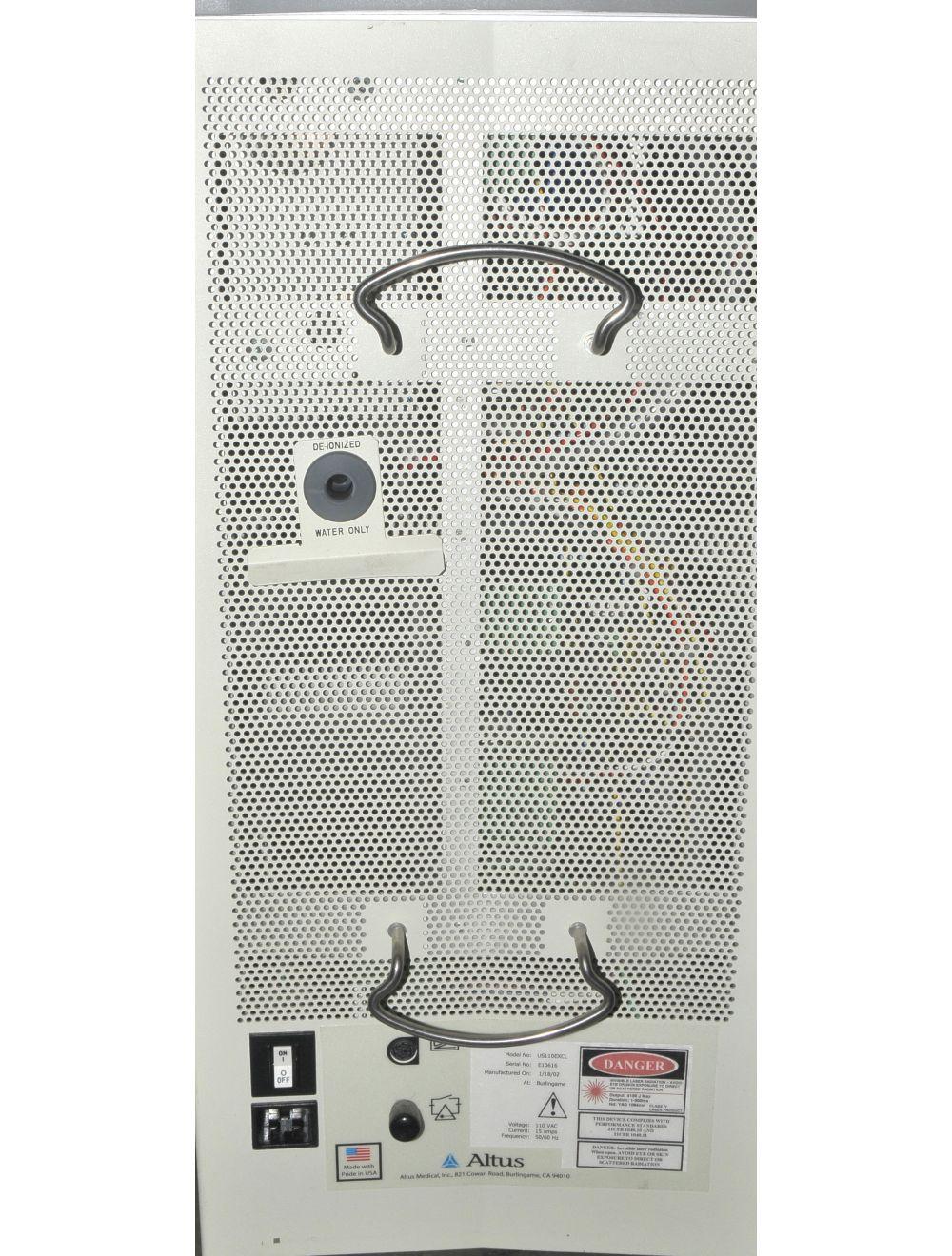 2002 Altus CoolGlide Excel US110EXCL Laser Hair Removal 1064 Nd YAG Cutera HR