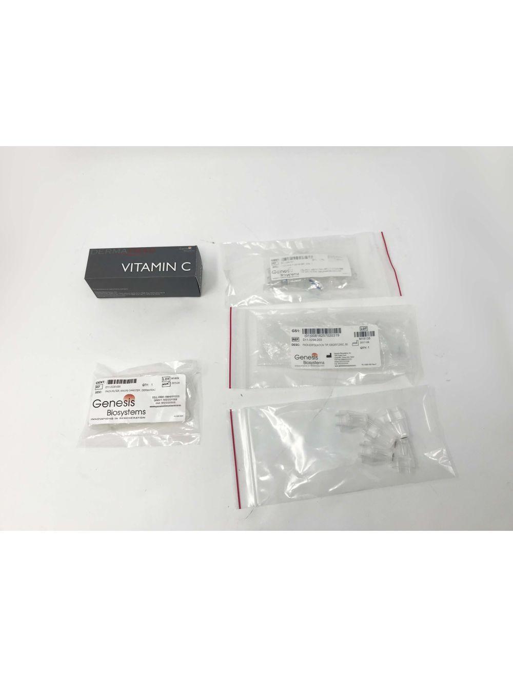 Genesis Biosystems Dermafrac Micro Dermabrasion Microneedling Infusion System