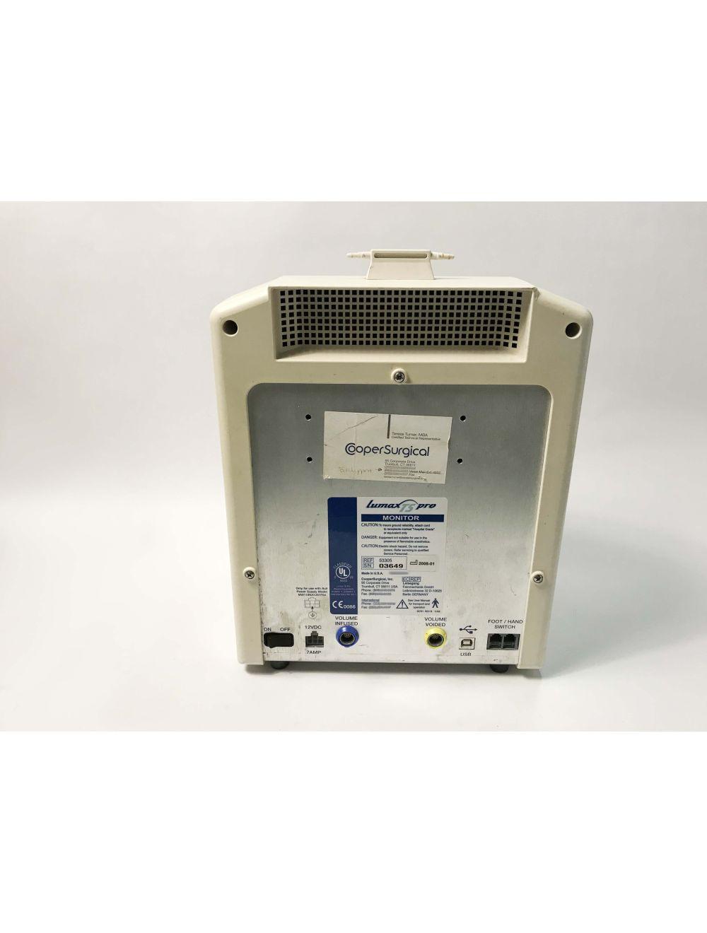 Cooper Surgical Lumax TS Pro Fiberoptic Cystometry Urinary Diagnostic System