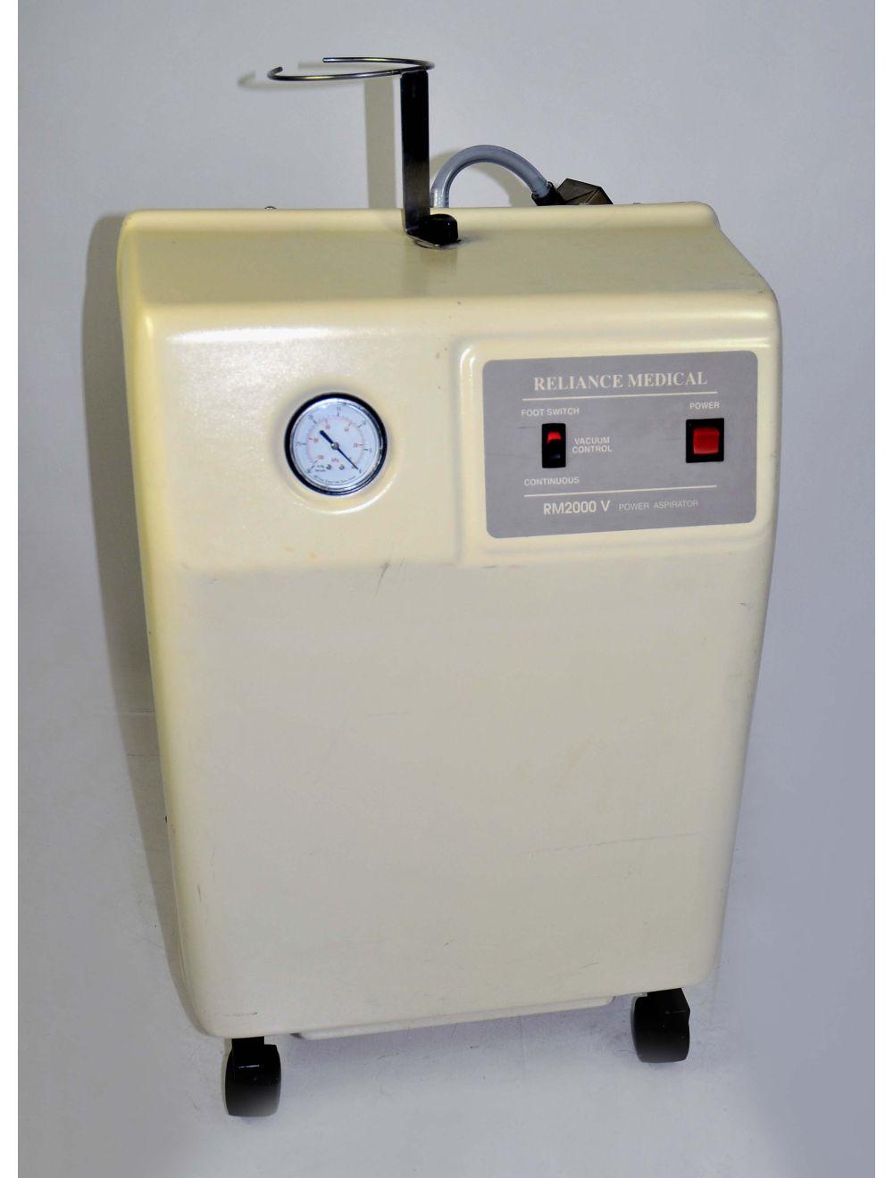 Reliance Medical RM2000V Power Aspirator RM2000 V Aspiration System