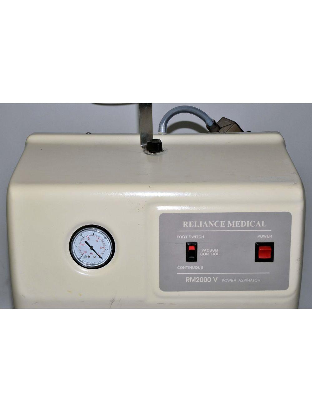Reliance Medical RM2000V Power Aspirator RM2000 V Aspiration System