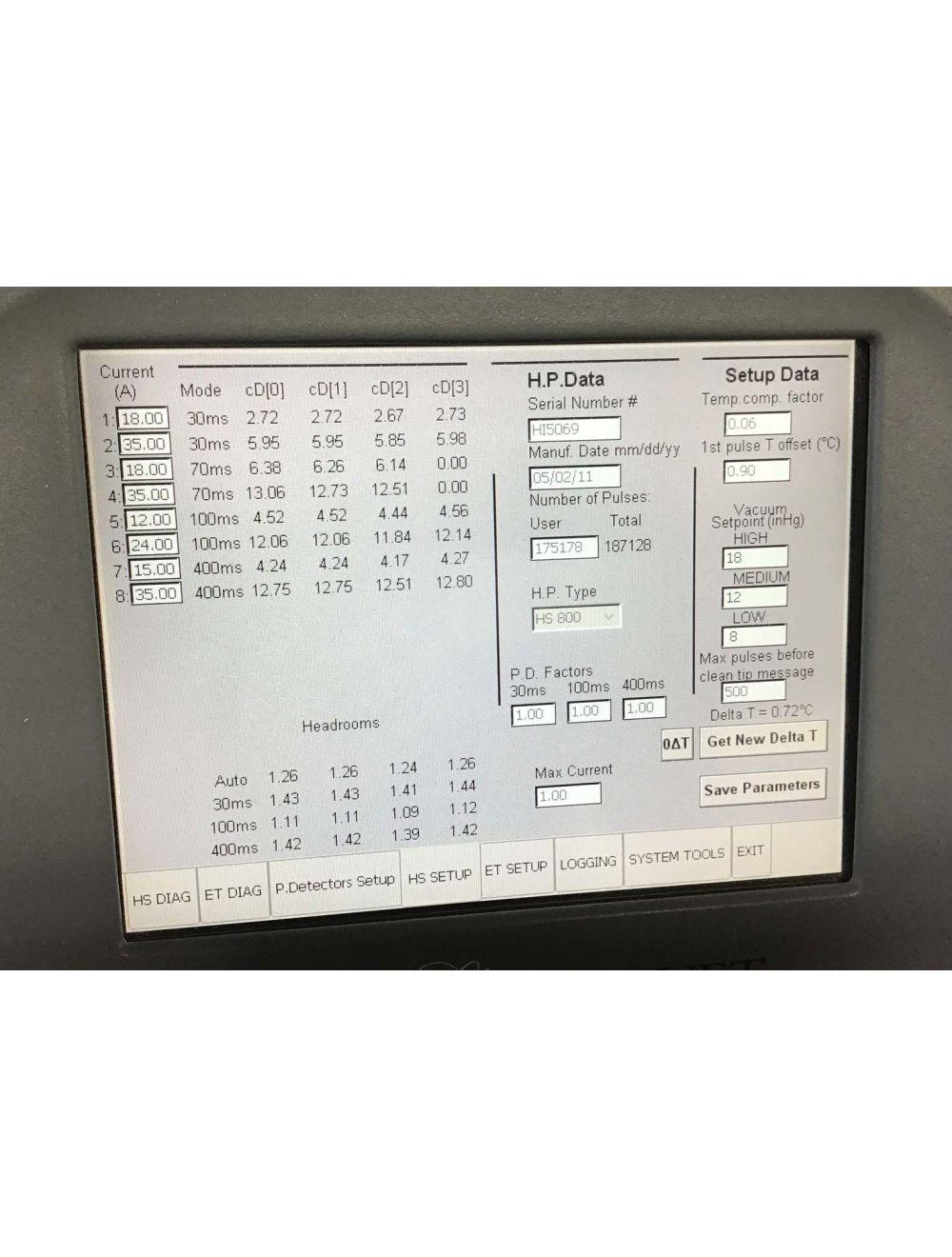 2011 Lumenis LIGHTSHEER Duet Laser 810nm w/2 Handpieces Hair Removal Light Sheer