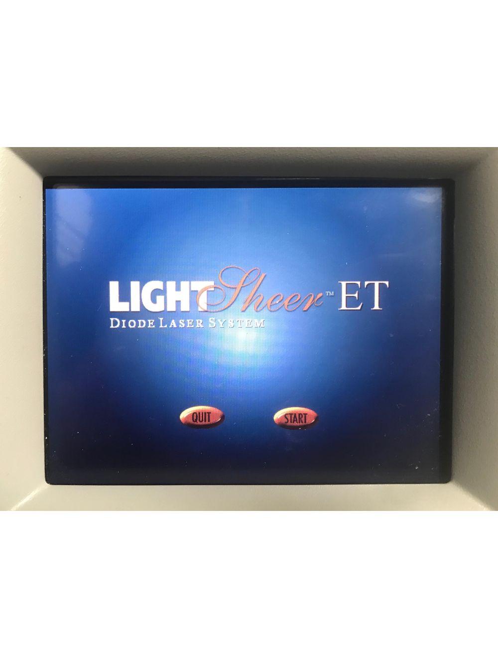 Lumenis LightSheer ET Diode Laser System ET Handpiece Hair Reduction Light Sheer