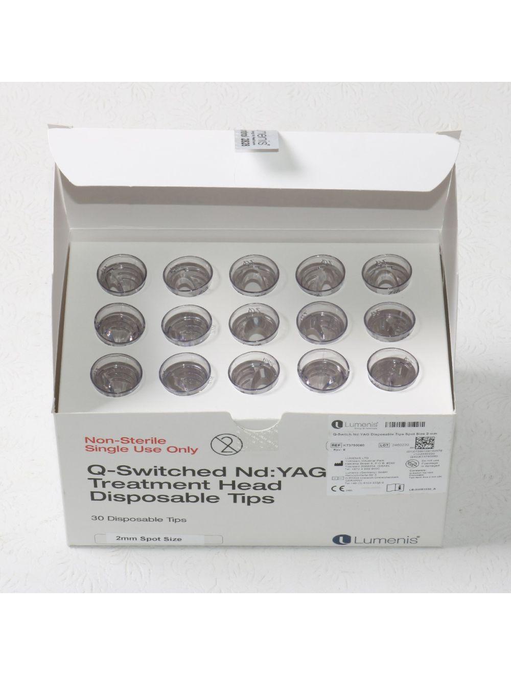 Lumenis M22 Q-Switched Nd YAG QS YAG Laser Handpiece 2mm Tips KT3750060 x30 pcs