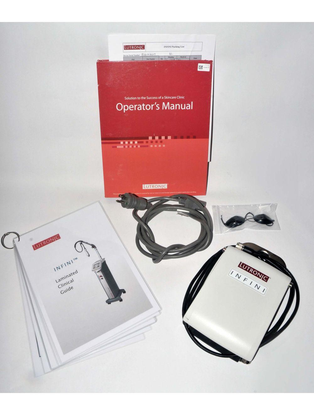 2014 INFINI by Lutronic High Intensity Focused Microneedling Radio Frequency