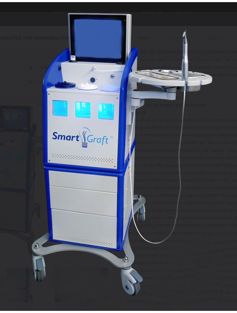 SmartGraft FUE (Follicular Unit Extraction) Automated Hair Restoration Treatment