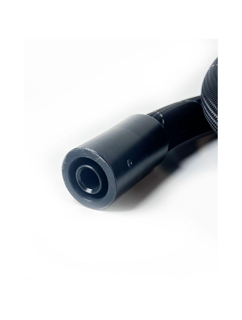 Zimmer Cryo 6 Chiller Cold Air Cooling Black Flex Hose Cynosure Elite+ Plus