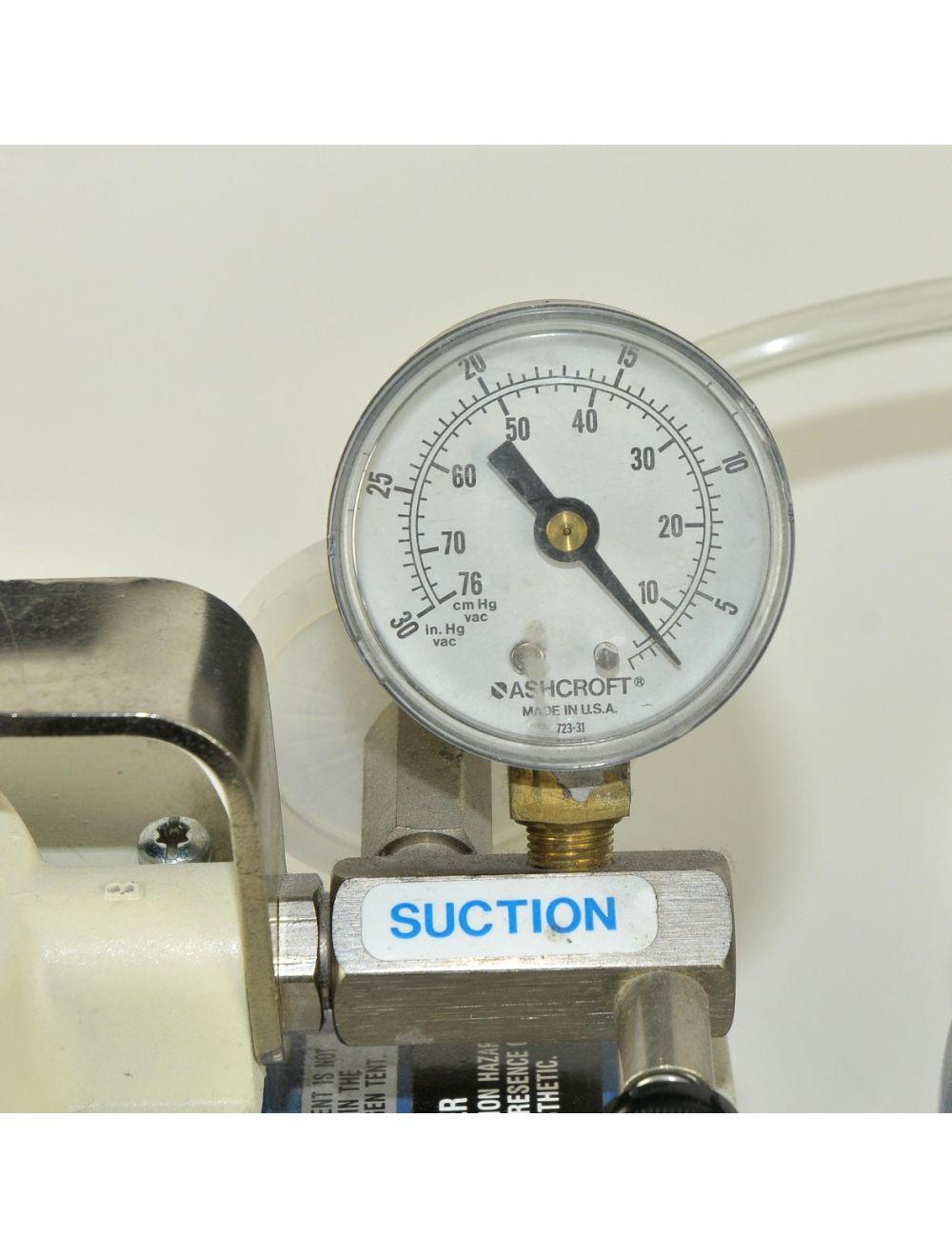 Gen-Med Aspirator Model A Portable Vacuum Suction Pump Collection w/3 Handpieces