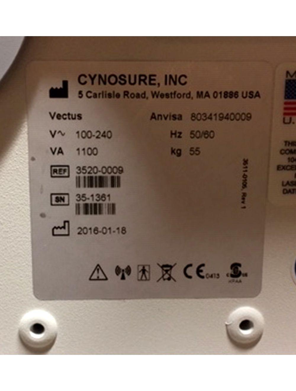 2016 VECTUS Cynosure 810 Diode Laser Hair Removal w Skintel FACTORY CERTIFIED!!