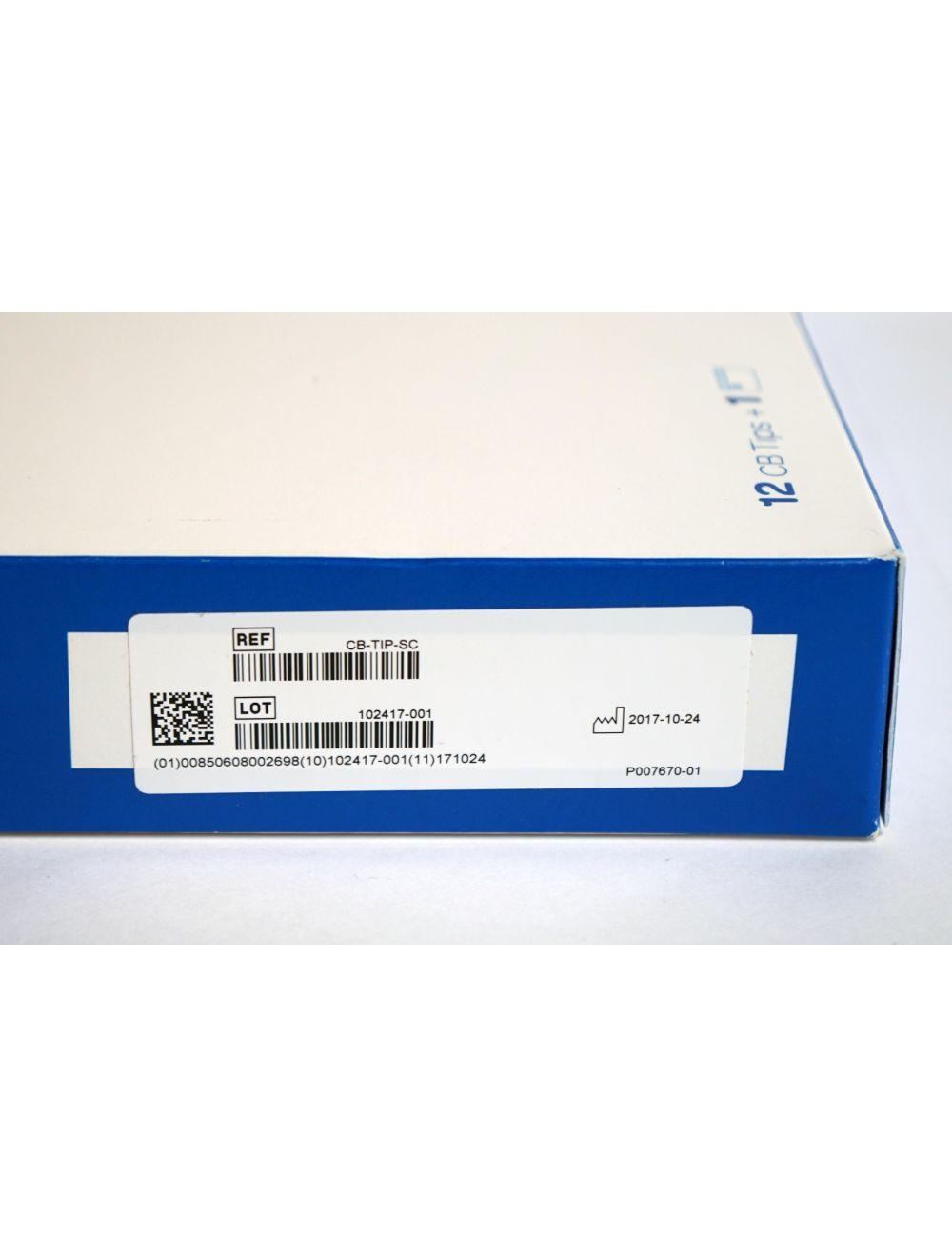 Clear + Brilliant Permea CBP Laser Handpiece Treatment Tips CB-TIP-SC Card 12Pcs