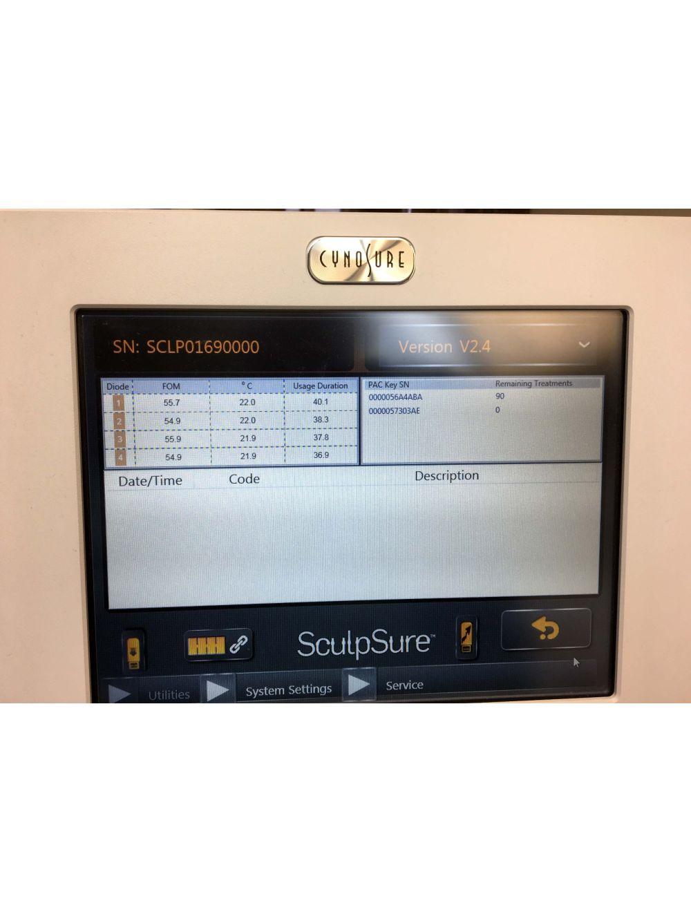 2015 Cynosure SCULPSURE 1060 nm Diode Laser Lipolysis Body Contour Reduce Fat