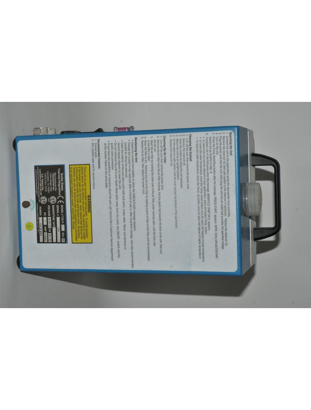 ThermoTek T251P-2 Solid State Temperature Regulation Control Laser Chiller