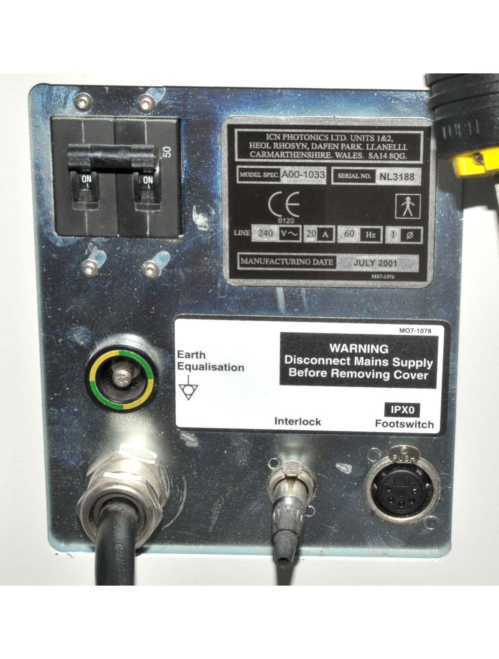 ICN Chromogenex NLite LCR Pulsed Dye 585 Acne Collagen Wrinkles Vascular Laser