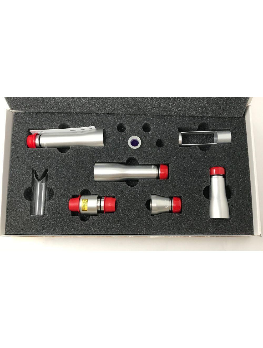 Used 2018 Focus PiQo4 532/1064 6-9-12 Homogenized/Fractional Laser Handpiece Set