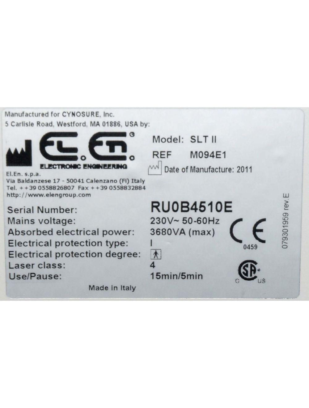 2011 Cynosure Palomar SMARTLIPO w/Cellulaze Laser SideLaze Sidelight 800 1440nm