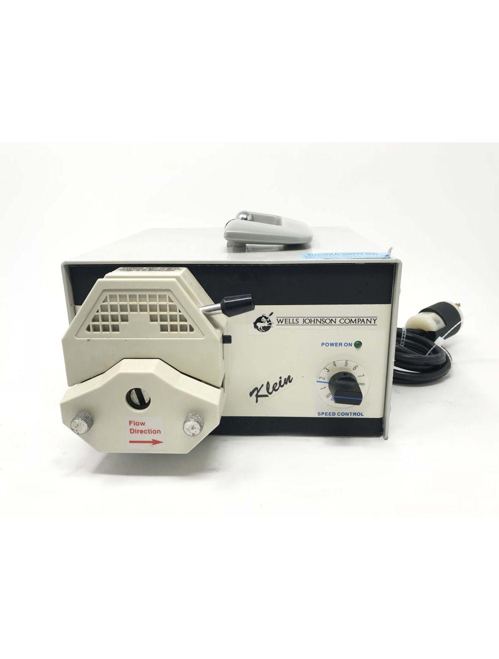 Wells Johnson Klein Peristaltic Infiltration Anesthesia Tumescent Pump Single