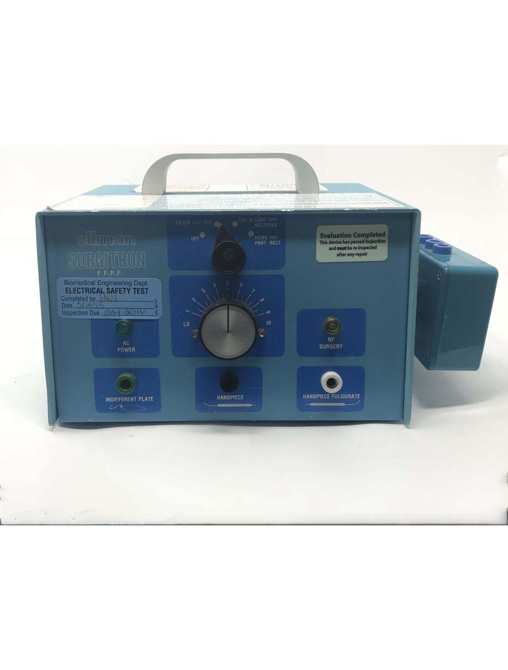 Ellman Surgitron FFPF ESU Electrosurgical Unit w/ Fingerswitch Adapter 154234 RF