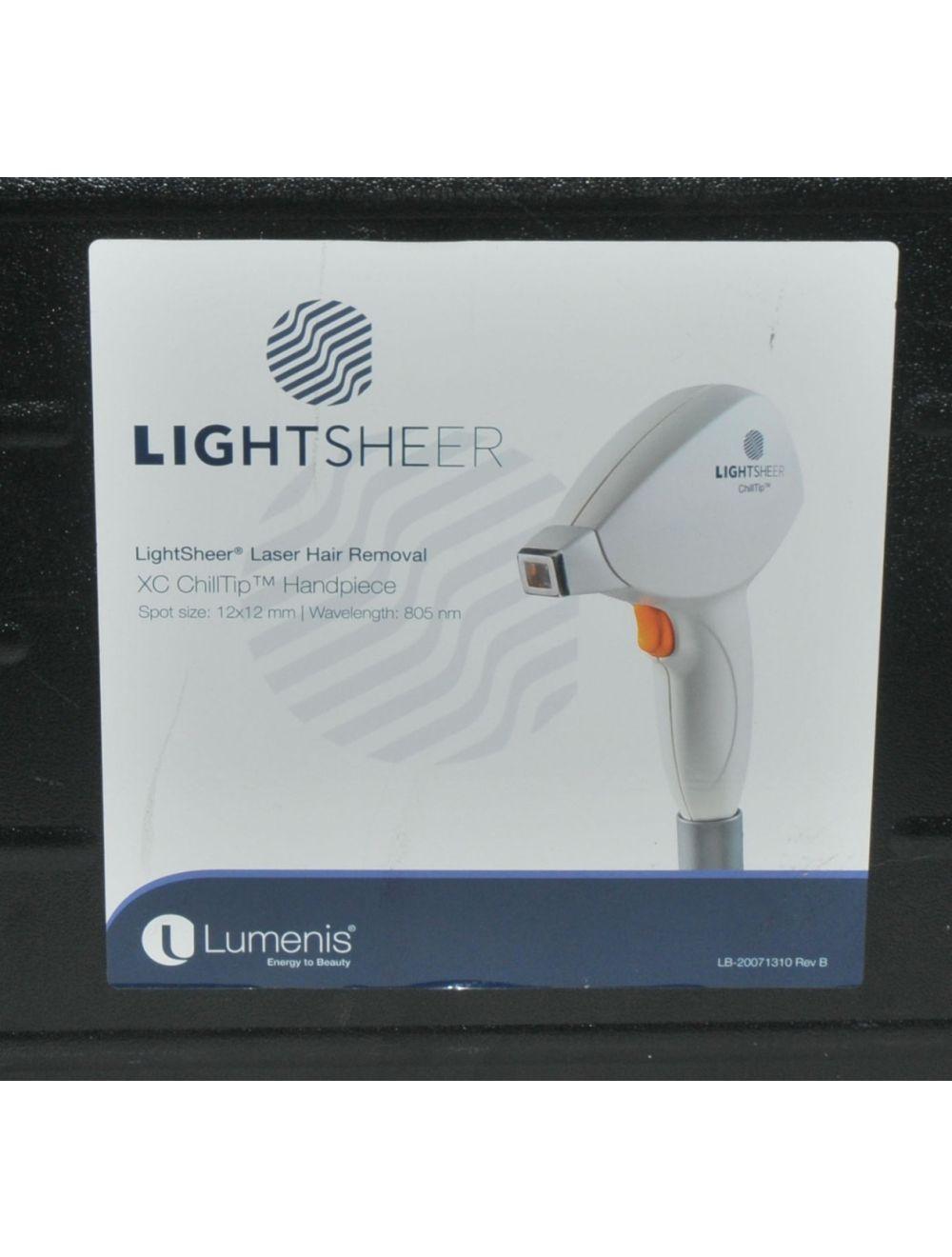 Lumenis LIGHTSHEER DESIRE XC Laser Hair Removal Handpiece Chill Tip Light Sheer