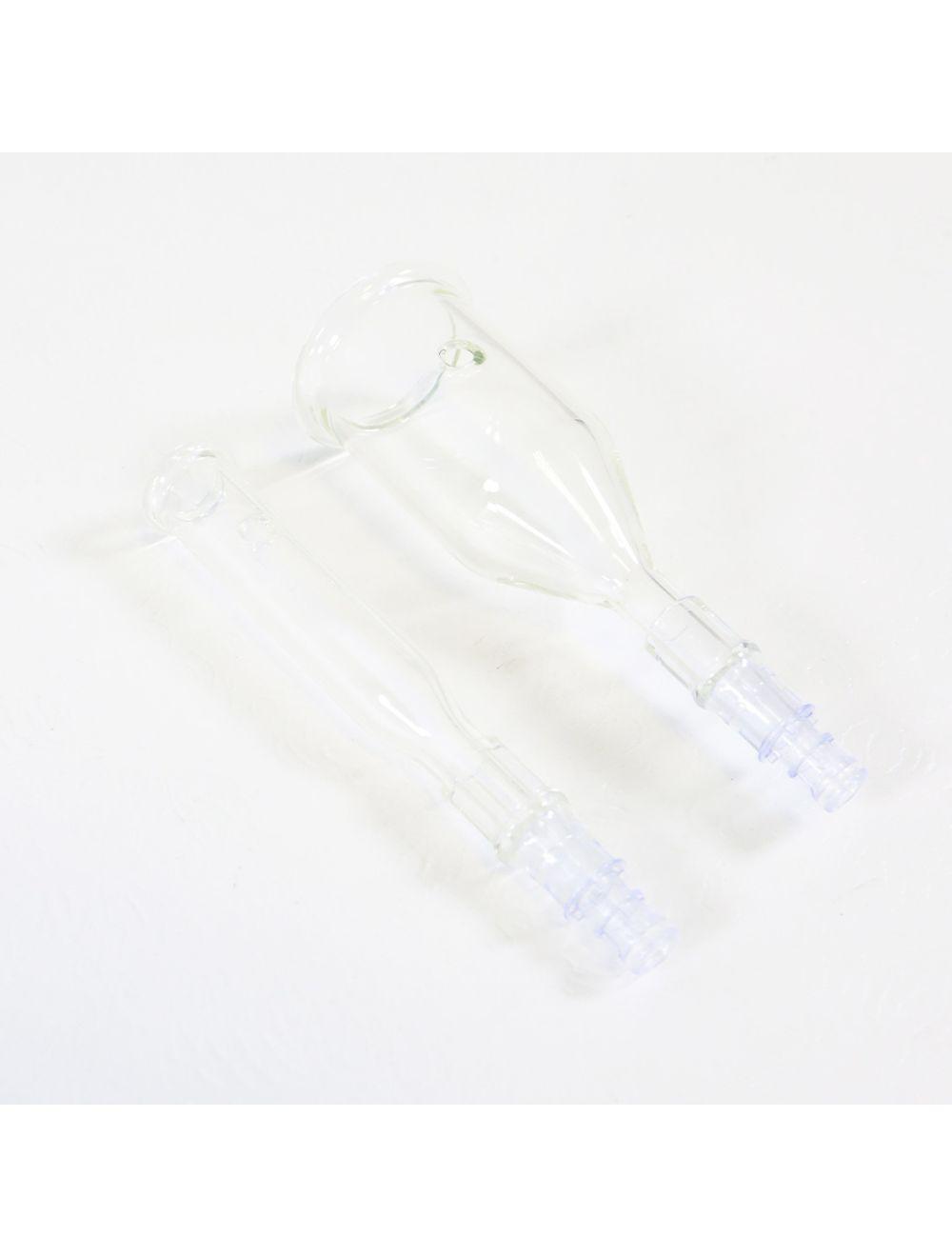 Edge Hydrafacial Lymphatic Drainage Suction Cup Body Face w/ Inlet Tubing Kit