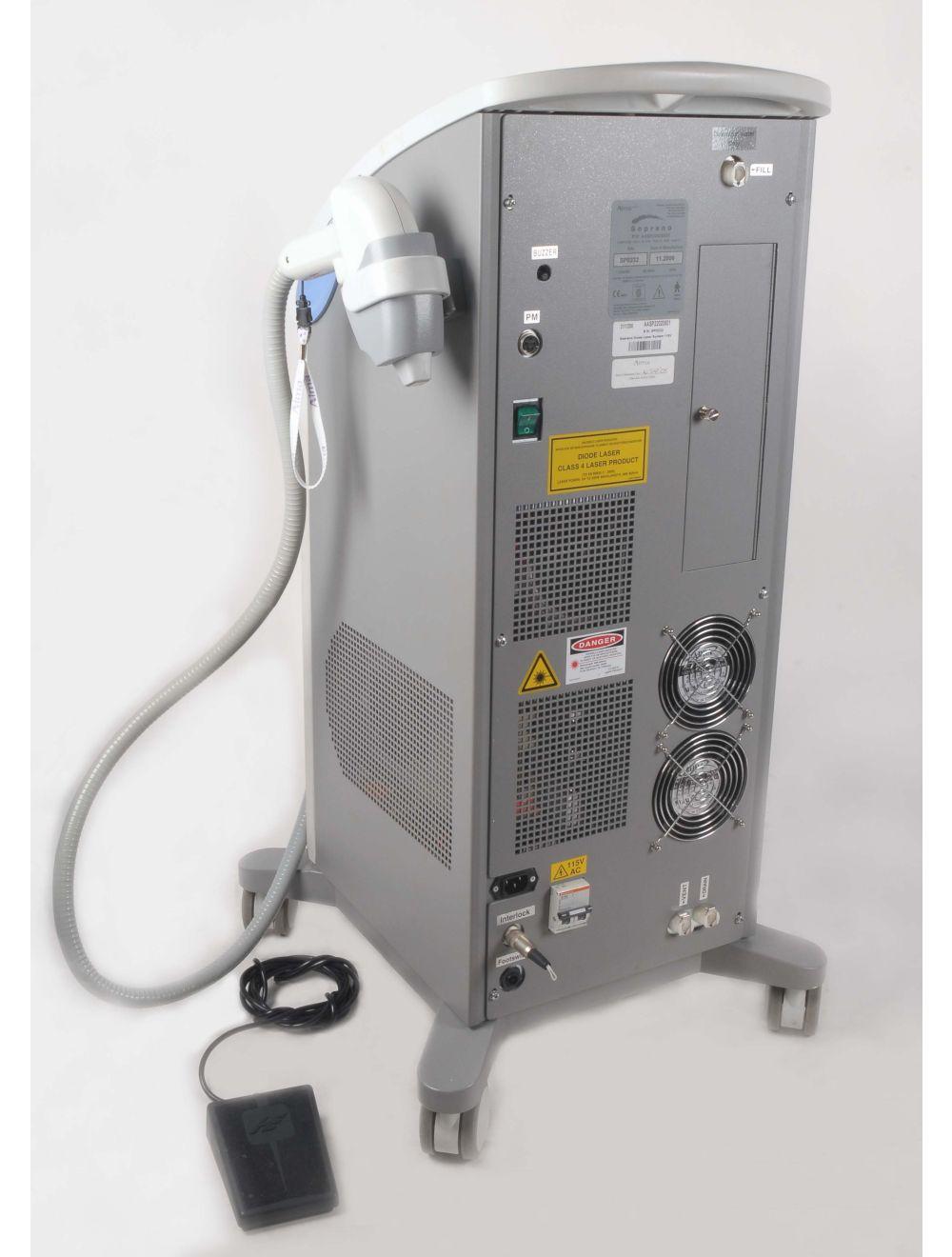 2006 Alma Soprano XL 810nm Diode IPL Hair Removal Laser System SHR Handpiece