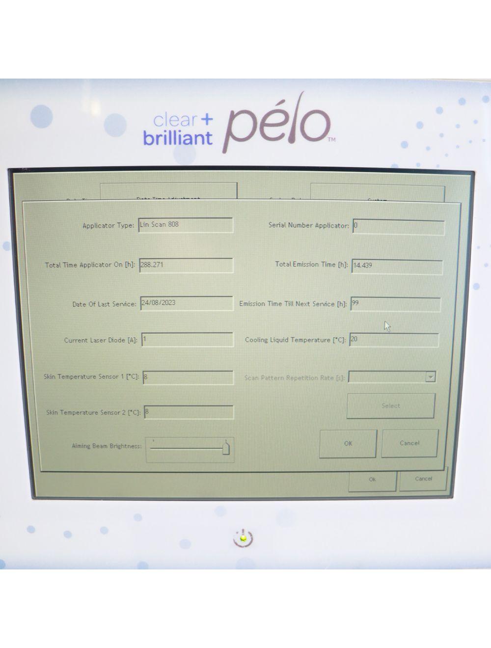 2015 Solta Clear + Brilliant Pelo 808nm Diode Laser Hair Removal LinScan 808 HR